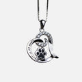 Elegant Dog Memorial Necklace – Stainless Steel
